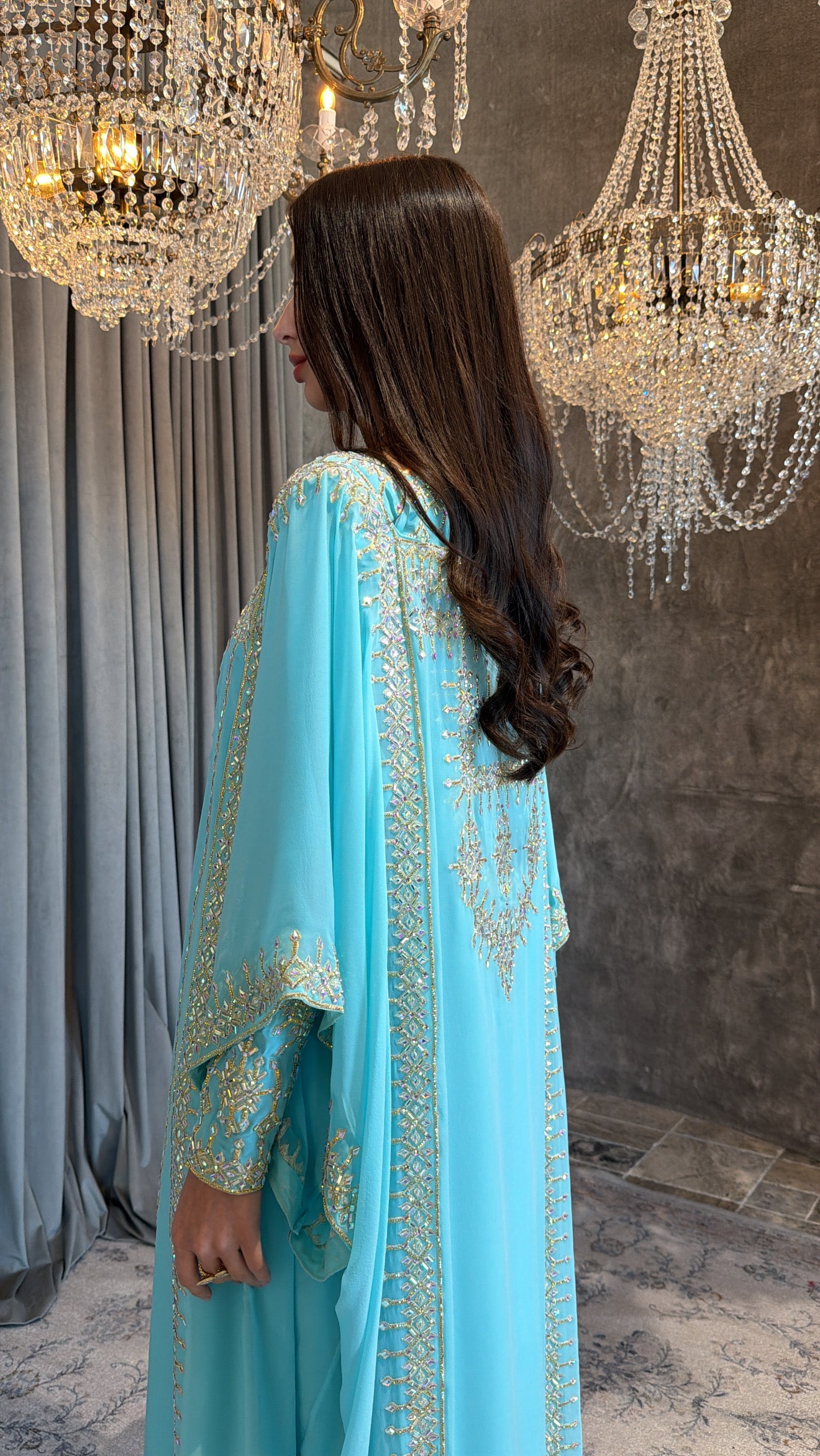 Sky Blue Thoub