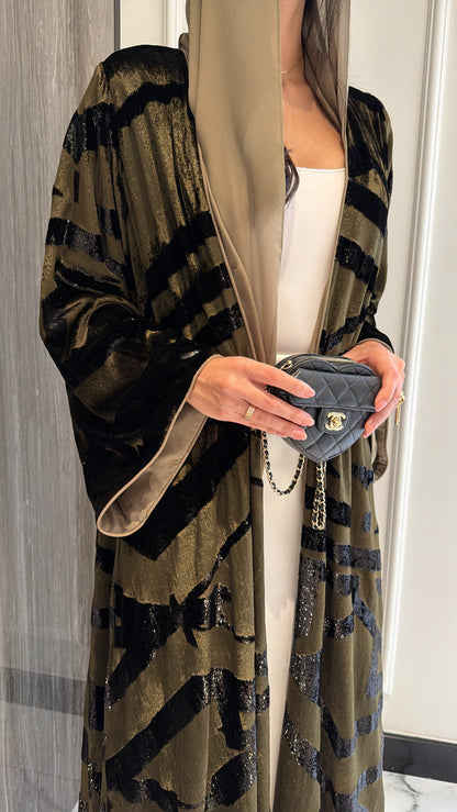 Olive and Black