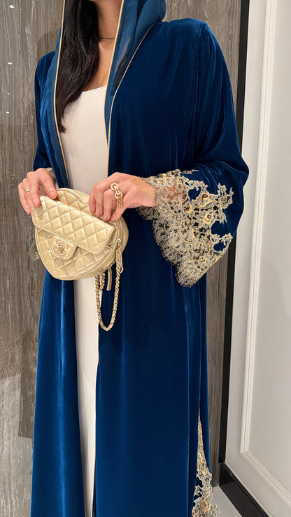 French Haute Couture Blue