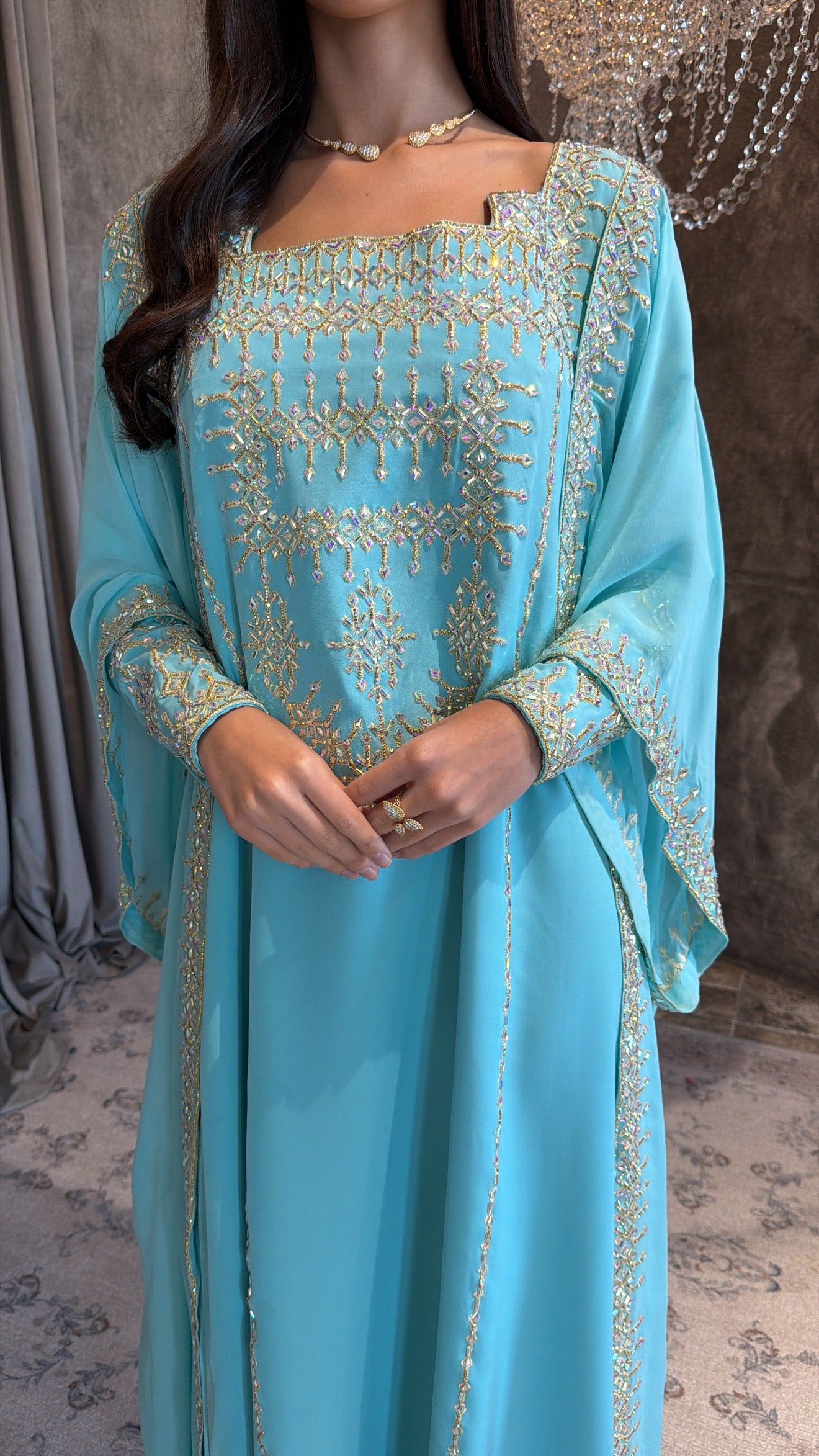 Sky Blue Thoub