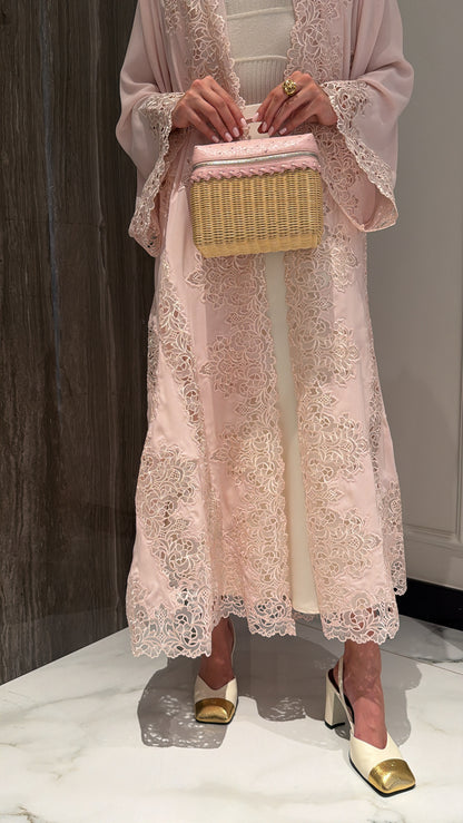 Pink Organza Dantelle