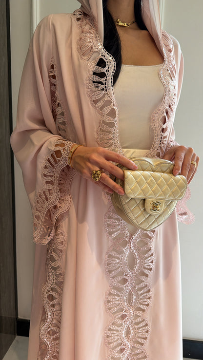 Blush Pink Sequence Swirls