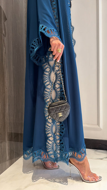 Aqua Blue Waves Sequence