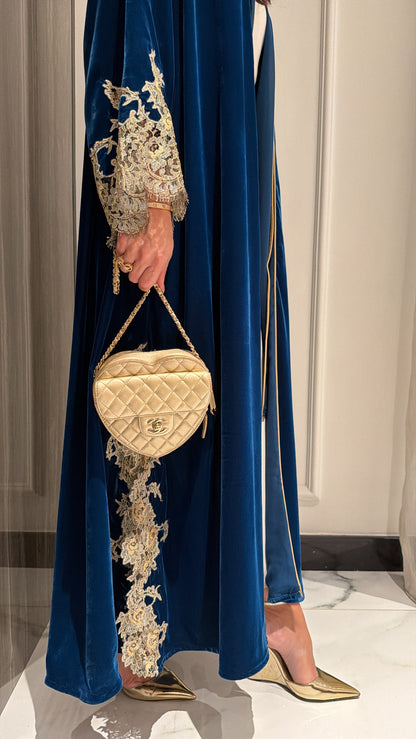 French Haute Couture Blue