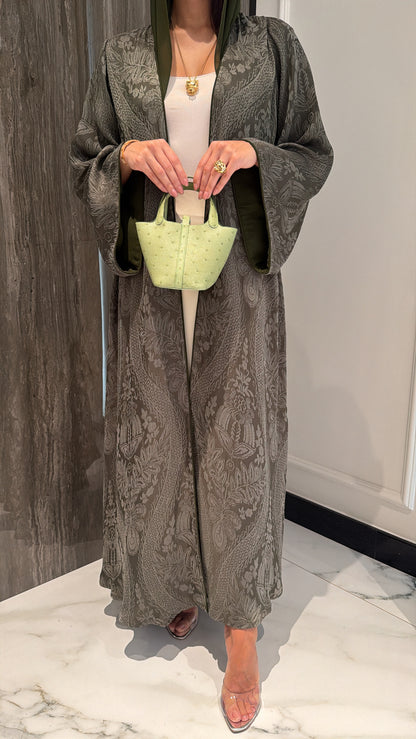 Olive Green Print