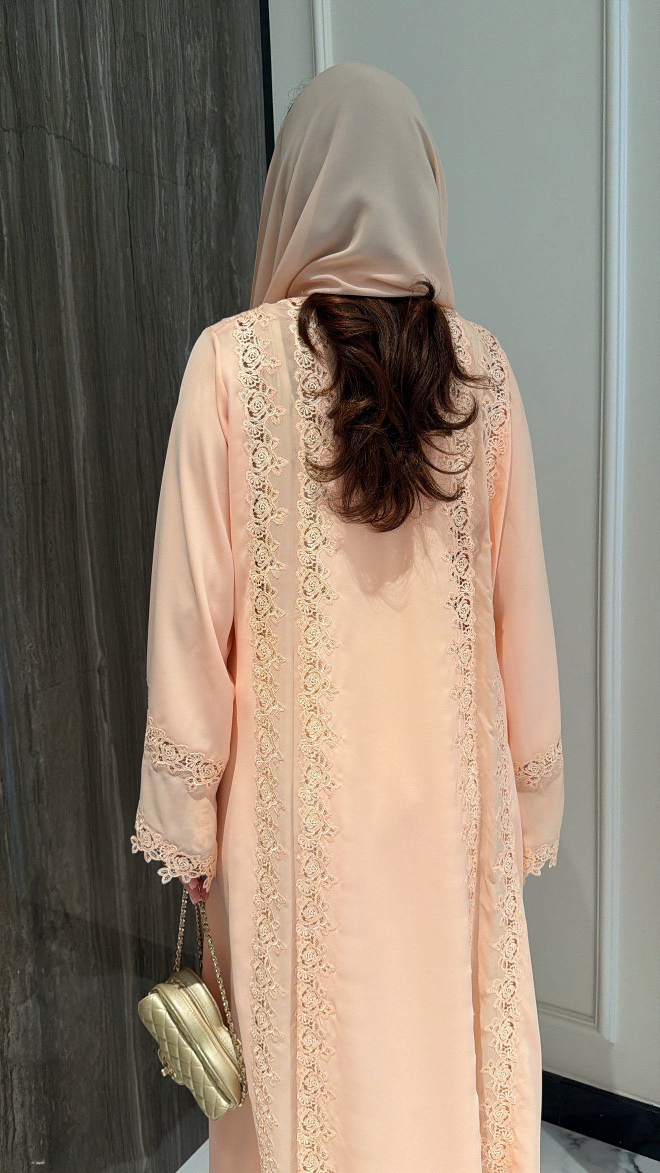 Peach Veil