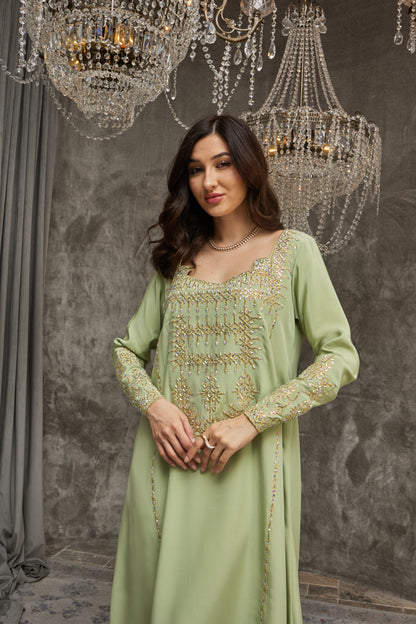 Mint Green Embelish