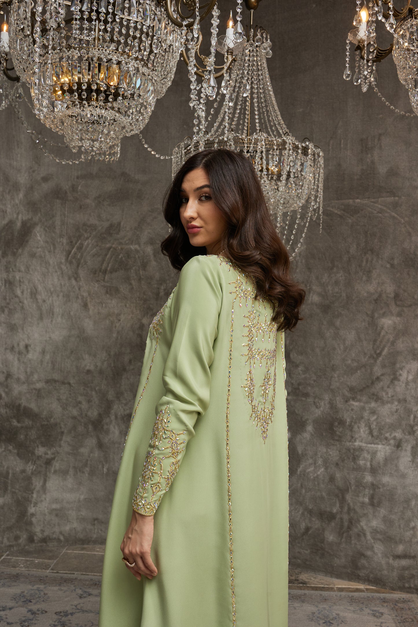 Mint Green Embelish