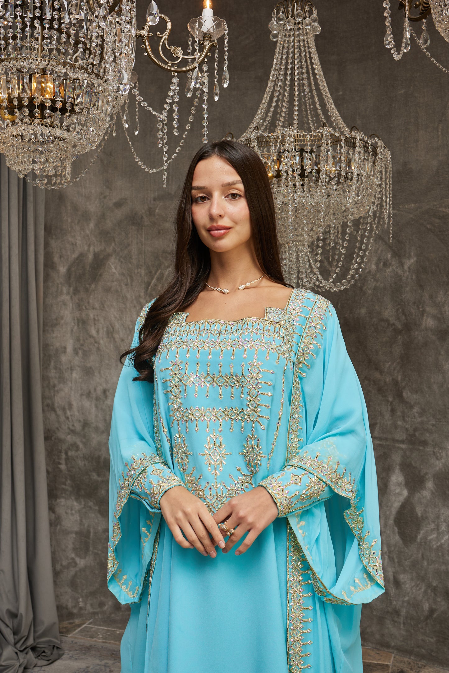 Sky Blue Thoub