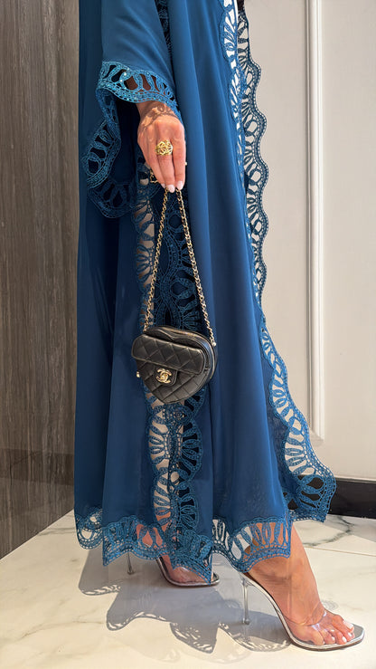 Aqua Blue Waves Sequence