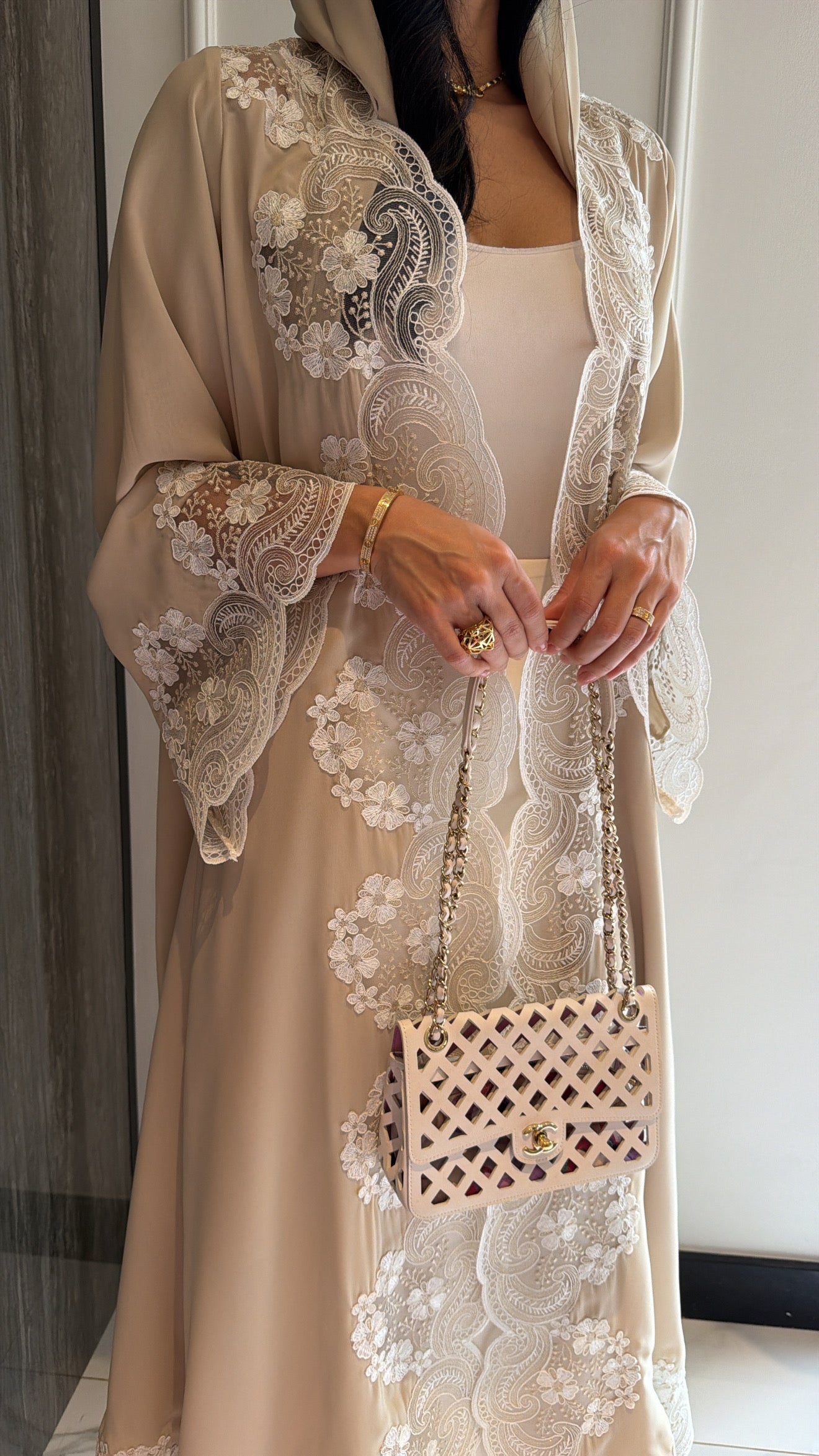 Beige Floral