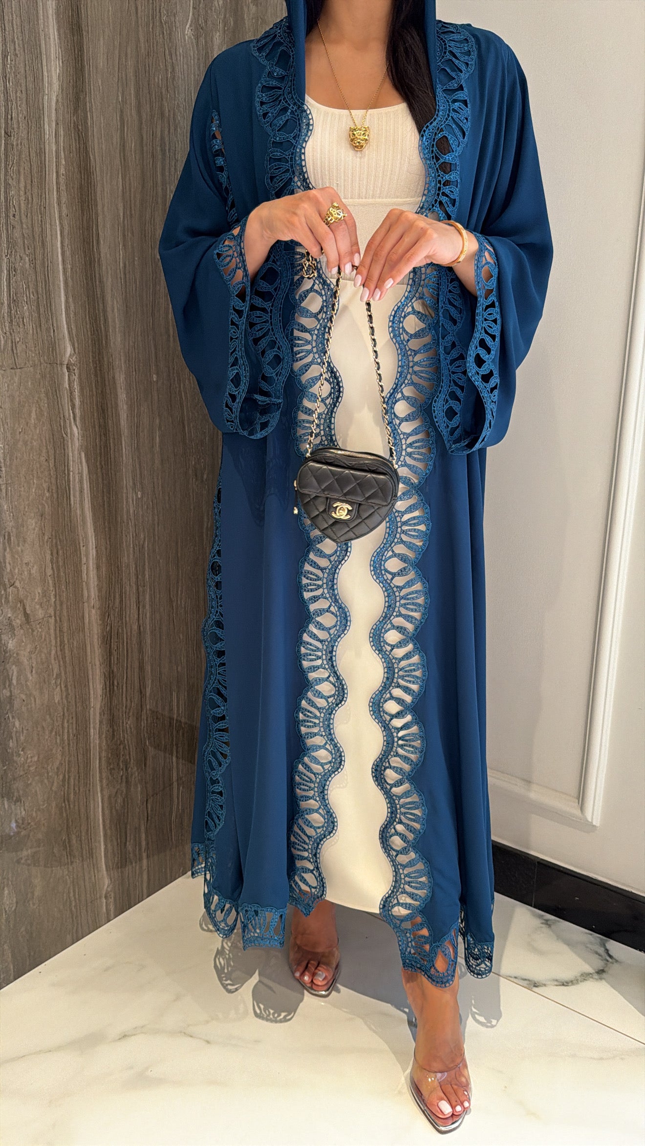 Aqua Blue Waves Sequence