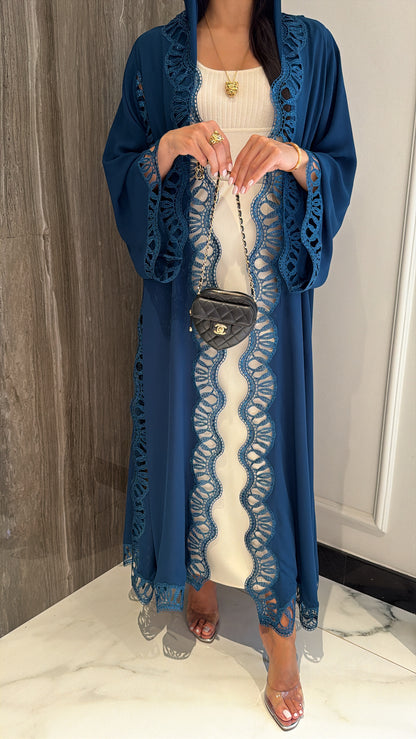 Aqua Blue Waves Sequence