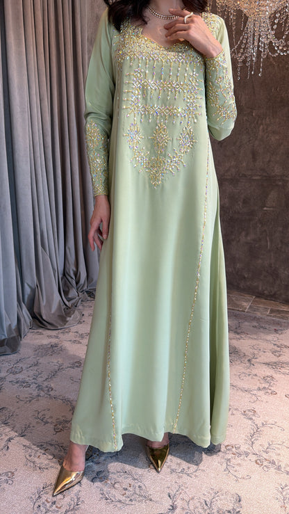 Mint Green Embelish