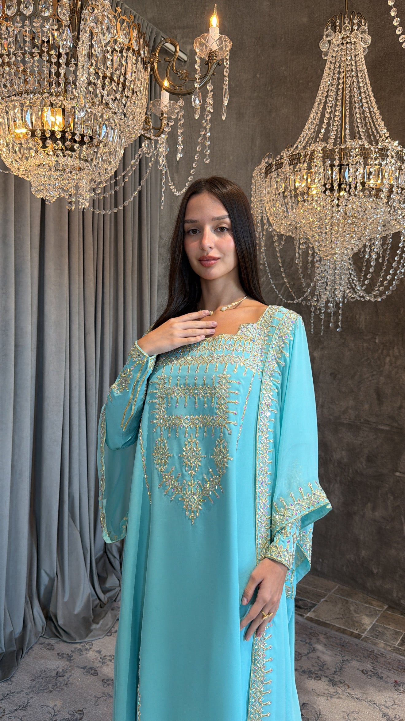Sky Blue Thoub