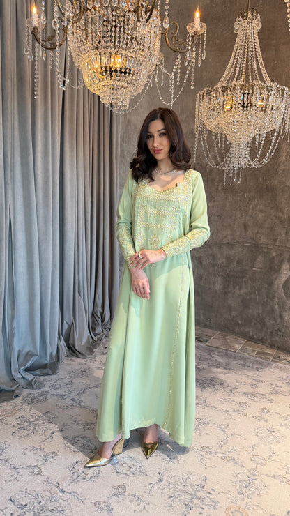 Mint Green Embelish