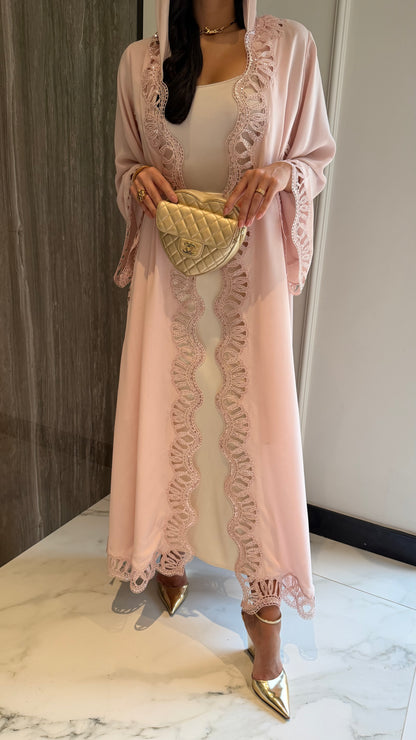 Blush Pink Sequence Swirls