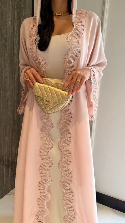 Blush Pink Sequence Swirls